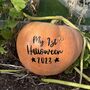 My First Halloween 2023 Pumpkin Sticker, thumbnail 2 of 3