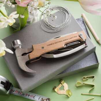 Personalised Hammer Multi Tool Kit For Her, 3 of 6