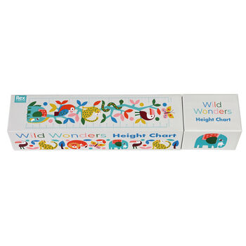 Jungle Theme Colourful Children's Height Chart, 2 of 6
