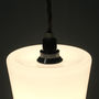 Waisted Flat Top Glass Lampshade, thumbnail 6 of 6