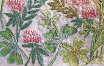 Clover Mini Wall Hanging Embroidery Pattern, 7 of 10