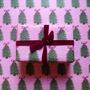 Pink Christmas Tree Wrapping Paper, thumbnail 3 of 4