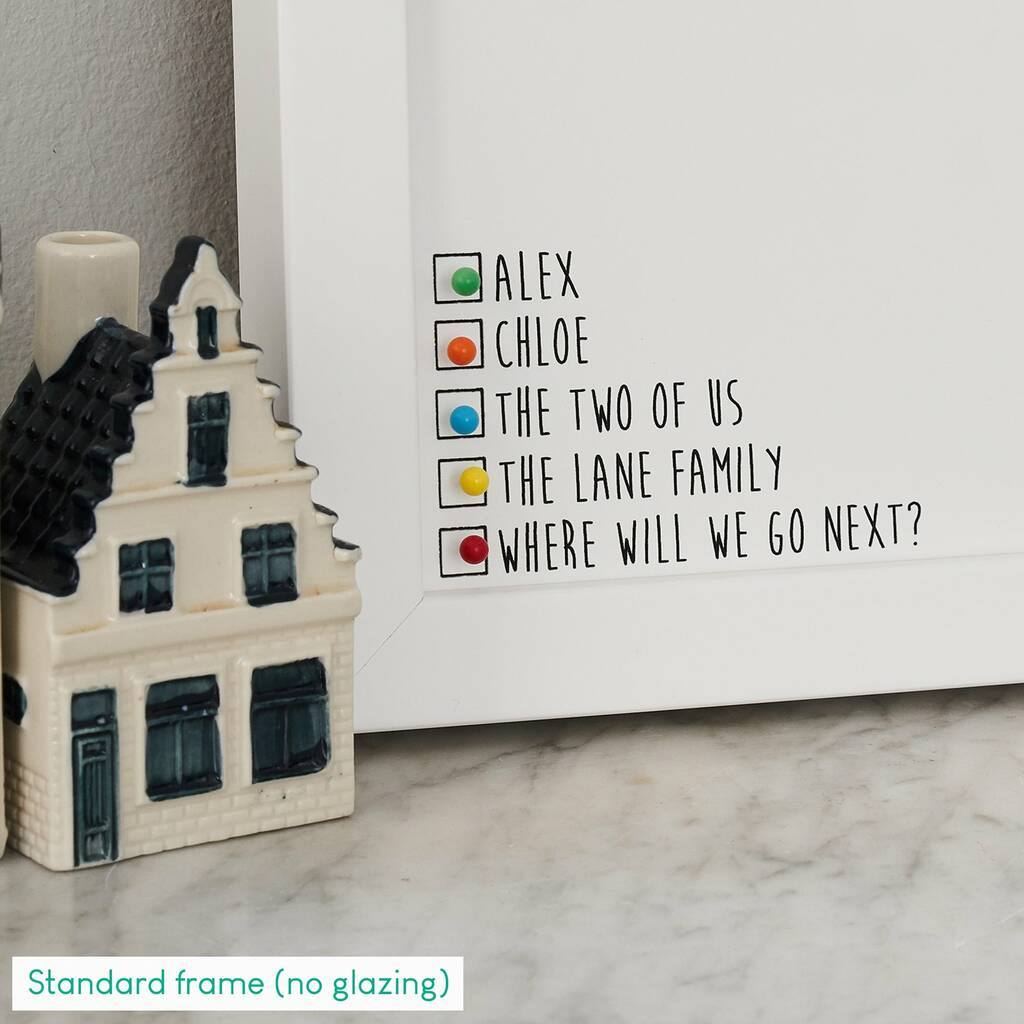 Personalised Australia Pin Board Map By Louisa Elizabeth