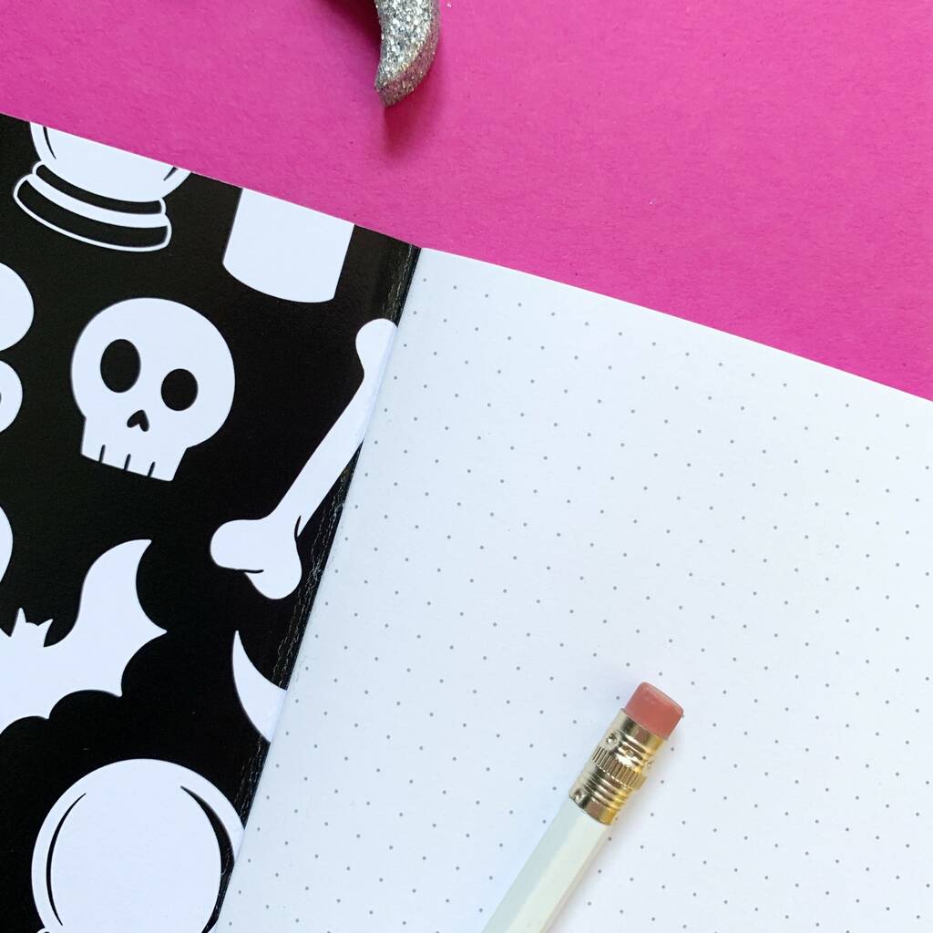 book of spells notebook by fable & black