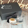 Number One Handyman Whiskey Glass And Tape Measure Gift Set, thumbnail 6 of 6