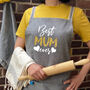 Personalised Soft Cotton Apron, Cotton Tea Towels, thumbnail 2 of 9