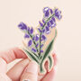 Bluebell Embroidered Patch, thumbnail 4 of 7