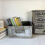 Industrial Vintage Galvanised Storage Box Or Planter, thumbnail 1 of 5