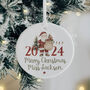 Personalised Thank You Teacher Christmas Tree Bauble, thumbnail 1 of 4