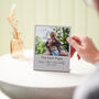 Personalised Stainless Steel Photo Print For Dad, thumbnail 2 of 7