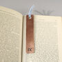 9th Anniversary Copper Bookmark. Available In A Choice Of Designs, thumbnail 4 of 11