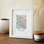 New Homeowner Personalised Map Print, thumbnail 1 of 11