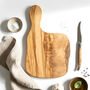 Olive Wood Cheese Serving Board, thumbnail 1 of 6
