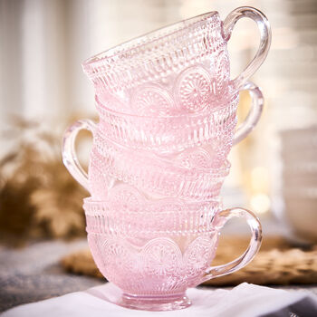 Set Of Four Armas Rose Cups, 5 of 5