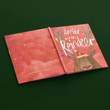 Personalised Christmas Reindeer Story Book, 5 of 10