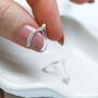 Sterling Silver Wishbone Studs, thumbnail 2 of 9