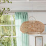 Natural Rattan Pendant Lampshade, thumbnail 3 of 5