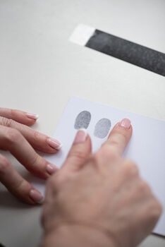 Personalised Heart Fingerprint Charm, 7 of 10