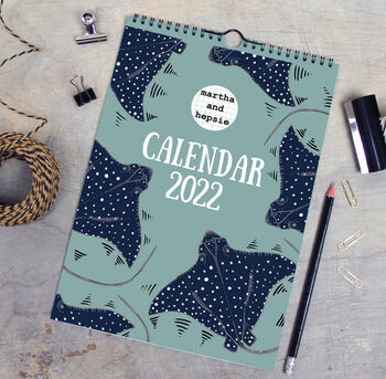 2022 Colourful Animal And Bird Wall Calendar, 2 of 4