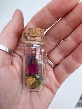 Mothers Day Dried Flower Jar Gift Keepsake, 9 of 10