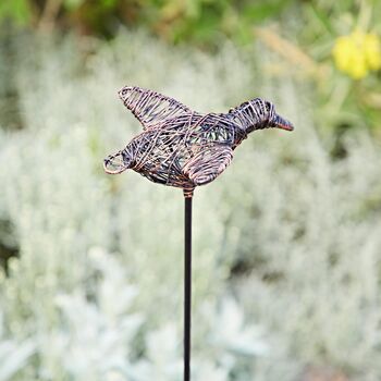 Recycled Wire Duck Garden Stake Decoration, 2 of 6