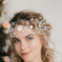 Large Statement Bohemian Wedding Headpiece Katya, thumbnail 4 of 10