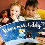 Personalised 'Where Next, Teddy?' Storybook With Bear, thumbnail 1 of 11