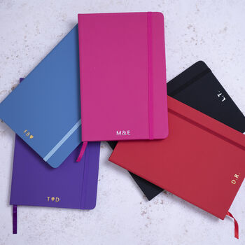 Personalised A5 Vegan Leather Notebook, 3 of 8