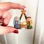 Little Colourful Nativity Scene, thumbnail 1 of 3