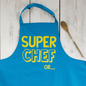 Reversible Super Dad Apron And Cape, 6 of 9