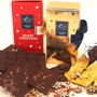 Christmas Dark Chocolate Gold Gift Box, thumbnail 2 of 6