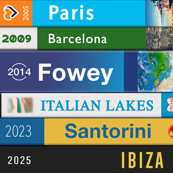 Personalised Travel Memories Print, 4 of 5