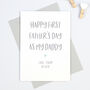 Personalised First Father's Day Card, thumbnail 1 of 3