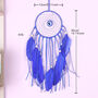 Blue Turkish Eye Charm Dream Catcher Bedroom Decor, thumbnail 2 of 6