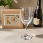Personalised 80th Birthday Wine Glass Gift, thumbnail 1 of 10