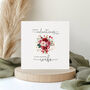 Personalised Bouquet Valentine's Day Card For Wife, Girlfriend Or Fiancee, thumbnail 3 of 4