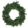 Luxury Pre Lit Wreath And Garland Collection, thumbnail 4 of 6