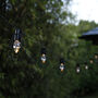 Solar Teardrop Cage String Lights, thumbnail 1 of 2