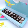 Personalised I Love My Uncle Chocolate Gift, thumbnail 4 of 9