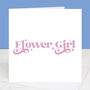 Wedding Card For Flower Girls, thumbnail 1 of 4