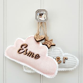 Naming Day Christening Cloud Decor Gift, 2 of 10