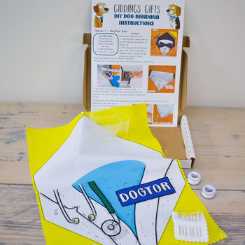 Diy Dog Bandana Sewing Kit Doctor, 3 of 10