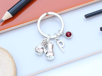Personalised Boxing Keyring Boxer Gift, 2 of 10
