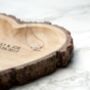 Carved Wooden Heart Dish, thumbnail 3 of 4