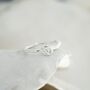 Sterling Silver Knot Ring, thumbnail 3 of 7