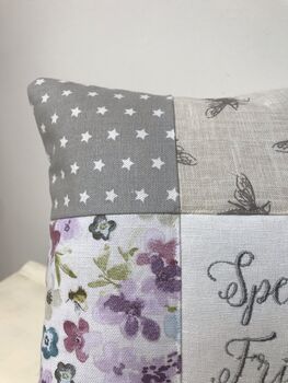 Special Friend Cushion Bees And Flowers, 4 of 7