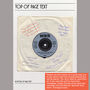 Personalised Vintage Vinyl Record And Sleeve Print, thumbnail 6 of 6