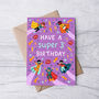 Any Age Superhero Birthday Card, Boys Age Birthday Card, Kids, thumbnail 2 of 7