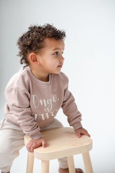 Personalised 'Two' Second Birthday Sweatshirt Jumper, 4 of 11