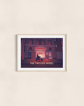 Twisted Wheel Manchester Travl Poster Art Print, 2 of 8